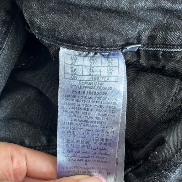 Guess sexy curve ripped black jeans - Picture 5 of 5